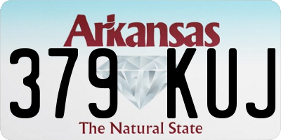 AR license plate 379KUJ