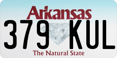 AR license plate 379KUL