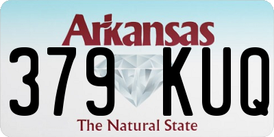 AR license plate 379KUQ