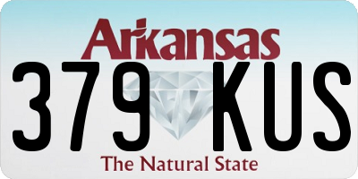 AR license plate 379KUS
