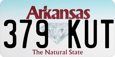 AR license plate 379KUT