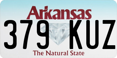 AR license plate 379KUZ