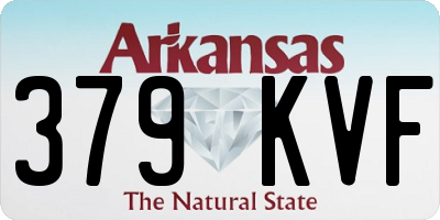 AR license plate 379KVF