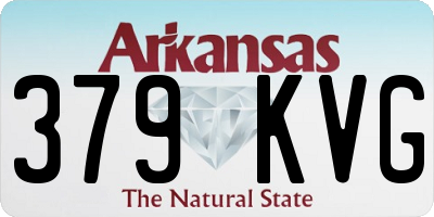 AR license plate 379KVG