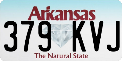AR license plate 379KVJ