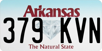 AR license plate 379KVN