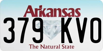 AR license plate 379KVO