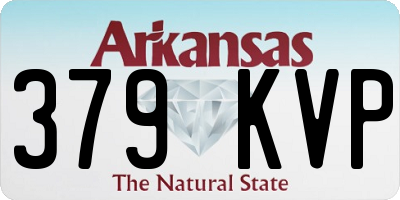 AR license plate 379KVP