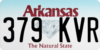 AR license plate 379KVR