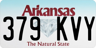 AR license plate 379KVY