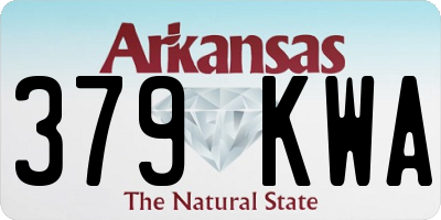 AR license plate 379KWA