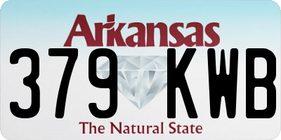 AR license plate 379KWB