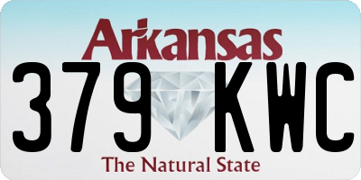 AR license plate 379KWC