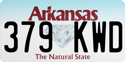AR license plate 379KWD