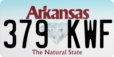 AR license plate 379KWF