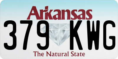 AR license plate 379KWG