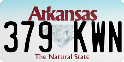 AR license plate 379KWN