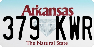AR license plate 379KWR