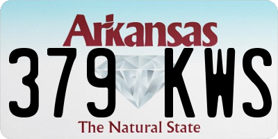 AR license plate 379KWS