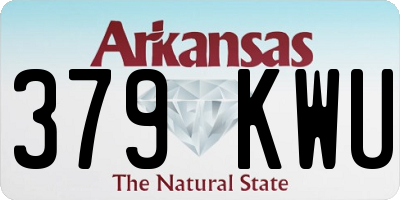 AR license plate 379KWU