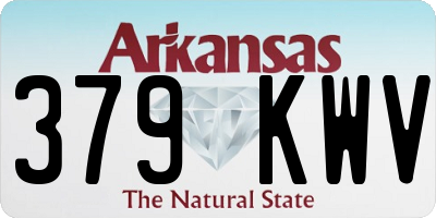 AR license plate 379KWV