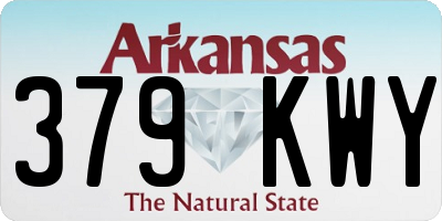 AR license plate 379KWY