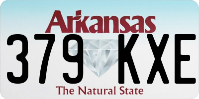 AR license plate 379KXE