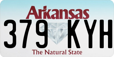 AR license plate 379KYH