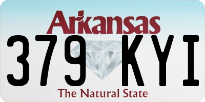 AR license plate 379KYI