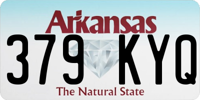AR license plate 379KYQ