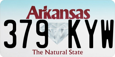 AR license plate 379KYW