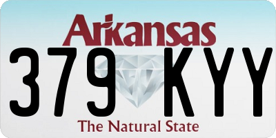 AR license plate 379KYY