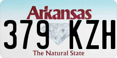 AR license plate 379KZH