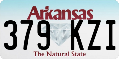 AR license plate 379KZI
