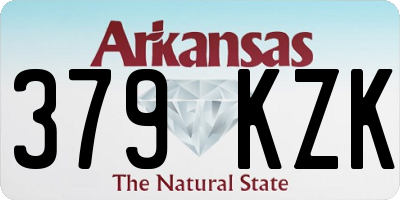 AR license plate 379KZK