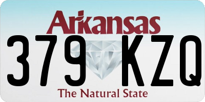 AR license plate 379KZQ
