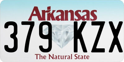 AR license plate 379KZX