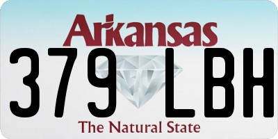 AR license plate 379LBH