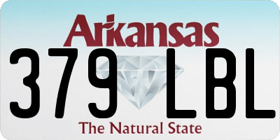 AR license plate 379LBL