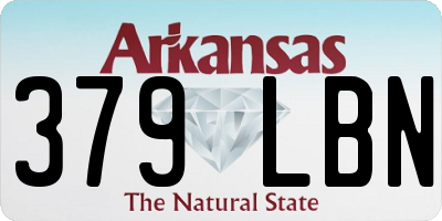 AR license plate 379LBN