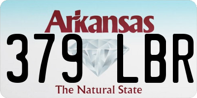 AR license plate 379LBR
