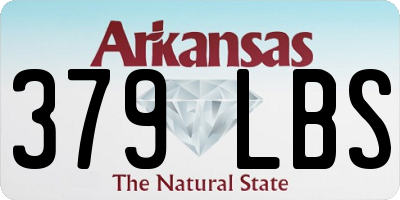 AR license plate 379LBS