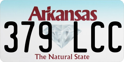 AR license plate 379LCC