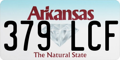AR license plate 379LCF