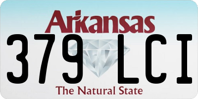 AR license plate 379LCI