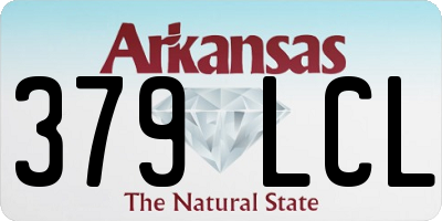AR license plate 379LCL
