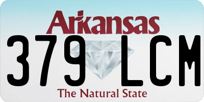 AR license plate 379LCM