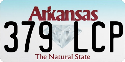 AR license plate 379LCP