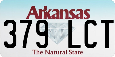 AR license plate 379LCT