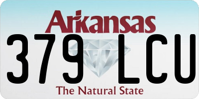 AR license plate 379LCU
